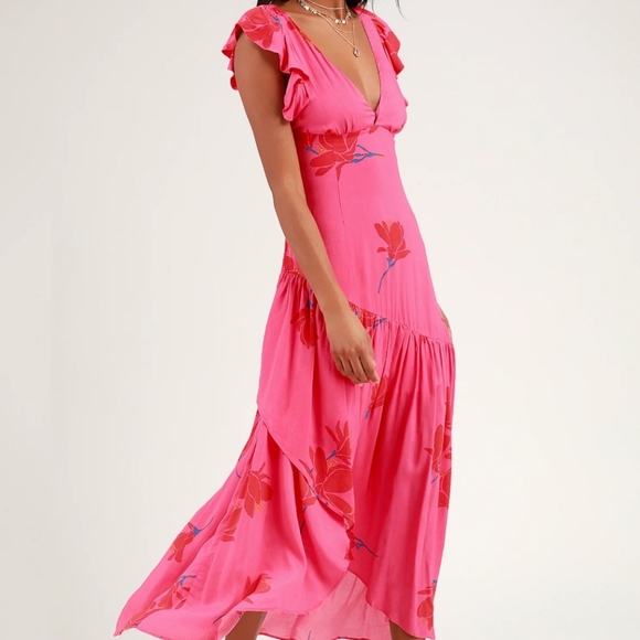 Free People Floral Maxi Dress - Picture 3 of 13